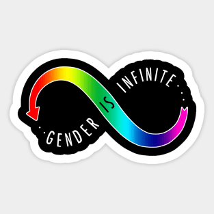 Gender Is Infinite Sticker